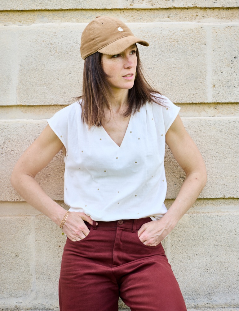 Blouse femme Declic patron de couture pdf avec video gratuite