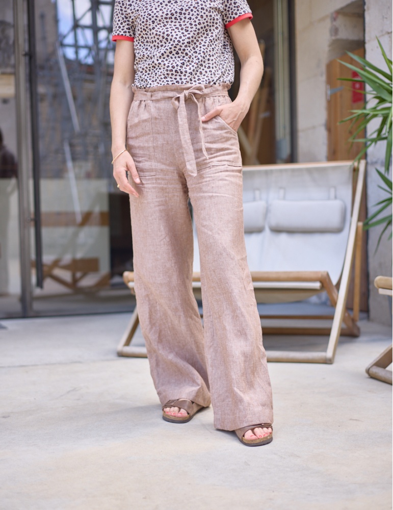Pantalon ou short femme Legende patron de couture pochette avec video gratuite